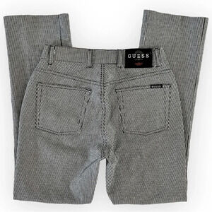 Vintage 90’s Guess Jeans Black & White Trousers
